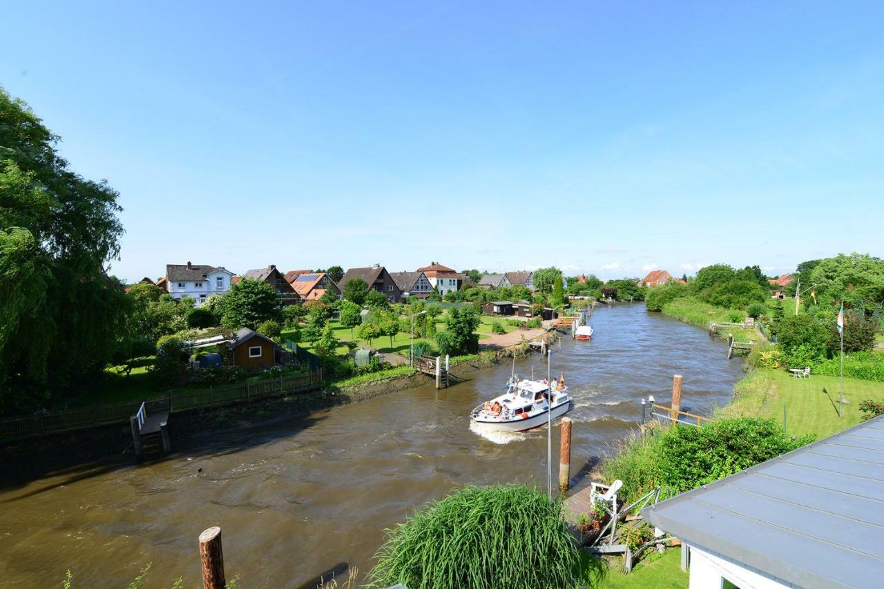 Deichkroenchen Ferienwohnung Altes Land Hamburg ヨルク エクステリア 写真