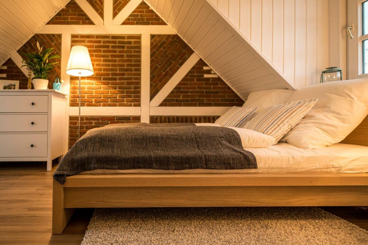 Deichkroenchen Ferienwohnung Altes Land Hamburg ヨルク エクステリア 写真